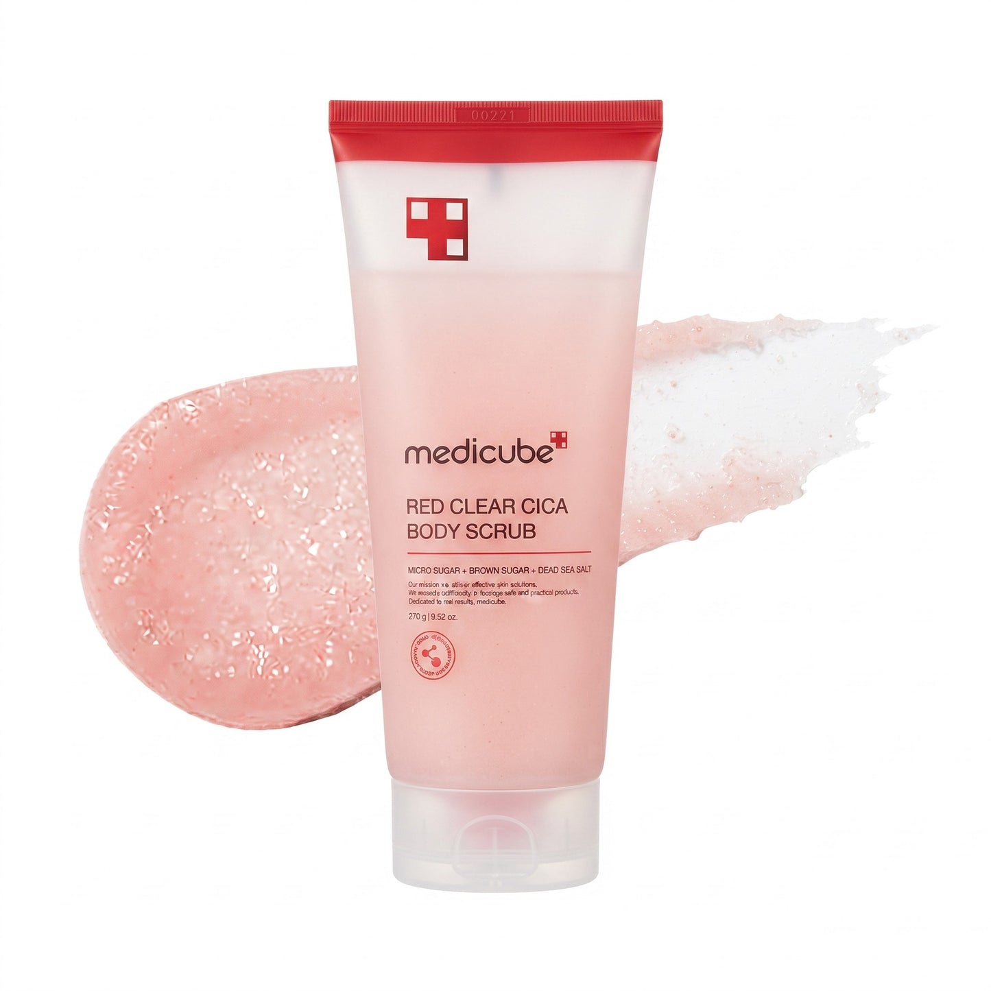 MEDICUBE Red Clear Cica Body Scrub 270g