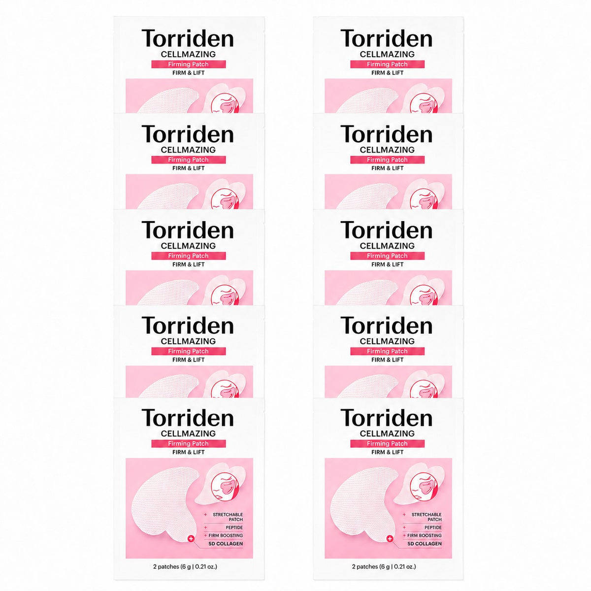 Torriden CELLMAZING Firm & Lift Firming Patch 10 Patches
