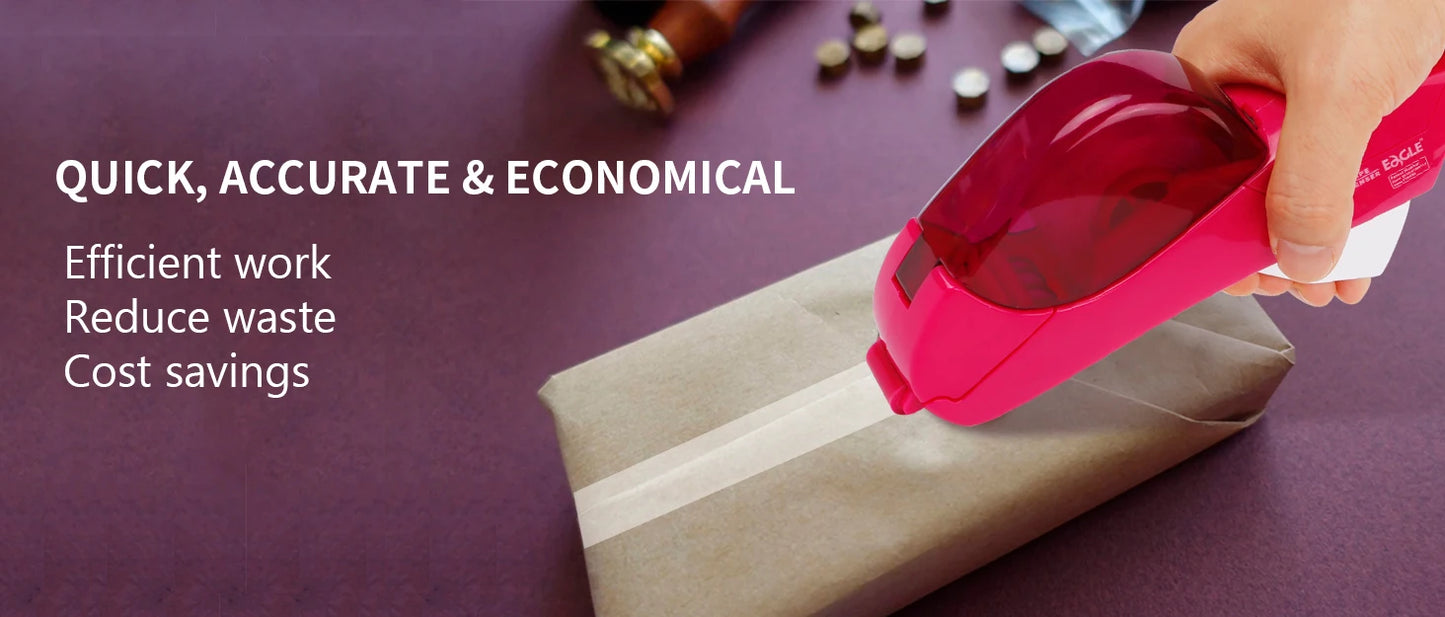Eagle Automatic Tape Dispenser, No Battery Required, With 2 Rolls Free Tape, Suitable for Handwork, Family Gift Packaging