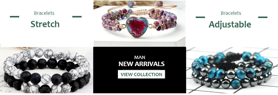 Reiki 7 Chakra Bracelet, Natural Stone Rope, Braided Yoga Healing Gold Color Copper Beads Bracelets & Bangles Meditation Jewelry