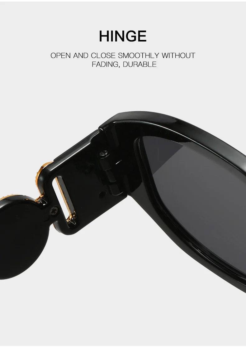 Vintage Polygon Sunglasses, Woman Fashion Brand, Small Frame Sun Glasses, Female Personality Candy Colors Retro Designer Shades