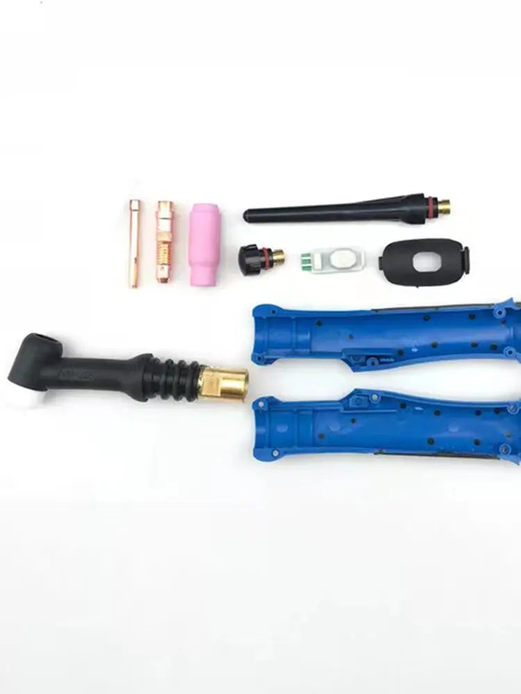TIG Torch Body Argon Welding Torch Head, WP26, Flex Air Cooled Gas Tungsten Arc Welder, GTAW A-200 Flex Torch