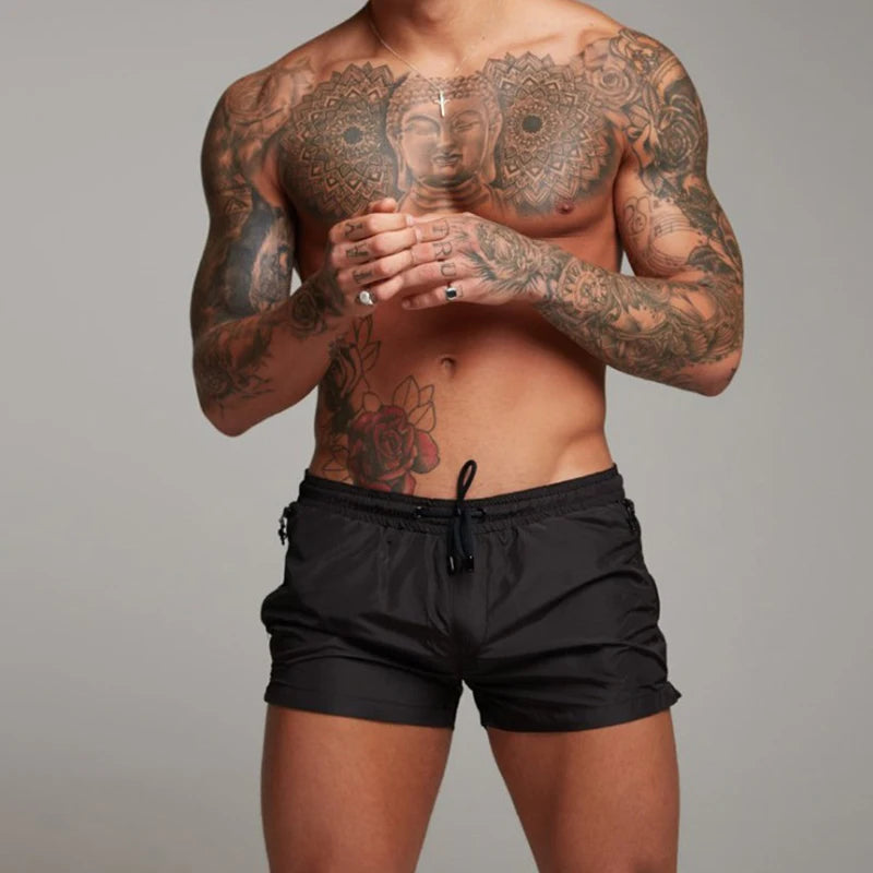 New Mens Swimsuit, Sexy Swimwear, Men Swimming Shorts, Men Briefs Beach Shorts, Sports Suits, Surf Board Shorts, Men Swim Trunks
