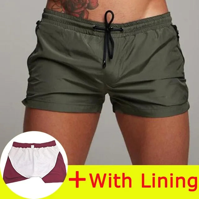 New Mens Swimsuit, Sexy Swimwear, Men Swimming Shorts, Men Briefs Beach Shorts, Sports Suits, Surf Board Shorts, Men Swim Trunks