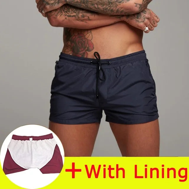 New Mens Swimsuit, Sexy Swimwear, Men Swimming Shorts, Men Briefs Beach Shorts, Sports Suits, Surf Board Shorts, Men Swim Trunks