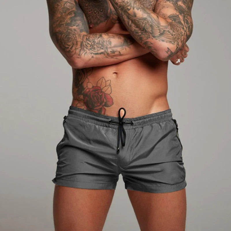 New Mens Swimsuit, Sexy Swimwear, Men Swimming Shorts, Men Briefs Beach Shorts, Sports Suits, Surf Board Shorts, Men Swim Trunks