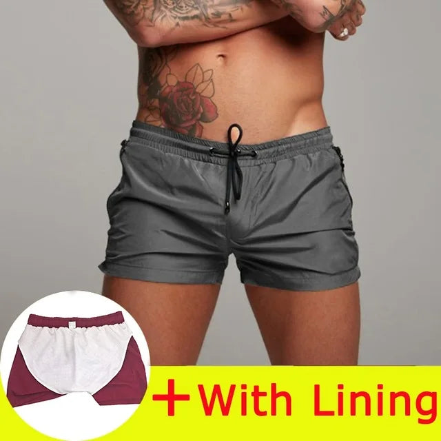 New Mens Swimsuit, Sexy Swimwear, Men Swimming Shorts, Men Briefs Beach Shorts, Sports Suits, Surf Board Shorts, Men Swim Trunks