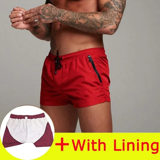 New Mens Swimsuit, Sexy Swimwear, Men Swimming Shorts, Men Briefs Beach Shorts, Sports Suits, Surf Board Shorts, Men Swim Trunks