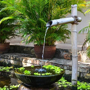 2.5W Solar Water Pump Fountain with 6Nozzles and 4ft Water Pipe, Solar Powered Pump for Bird Bath And Pond, Garden Solar Fountain Pump