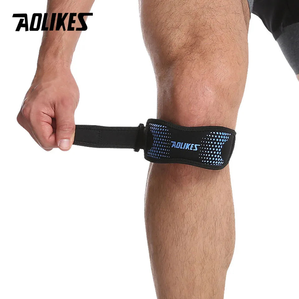 1Pcs, Patella Tendon Knee Straps, Knee Brace Knee Support Patellar Stabilizer for Running Hiking Tennis Jumping Arthritis, AOLIKES