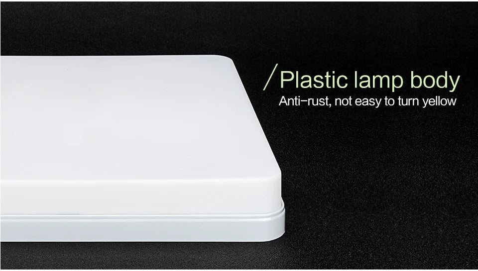 Square Led ceiling lamp, bedroom lighting, Neutral white, cold white, warm white, 48W 36W 24W 18W led ceiling light room, MARPOU