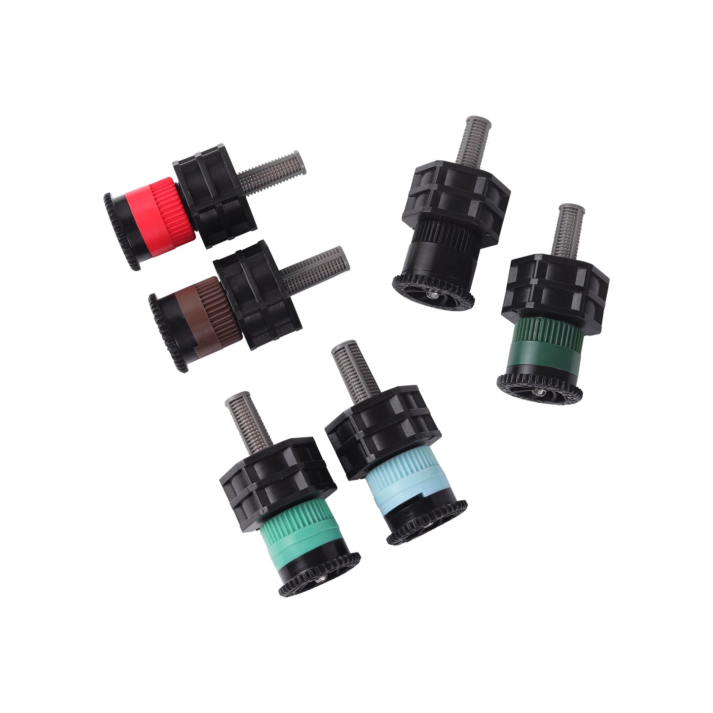 1Pc, Pop-up Sprinklers Replacement, Scattering Nozzles, 0~360 Degree Adjustable Garden Park Or Farm Grass Lawn Or Crops Irrigation Tool