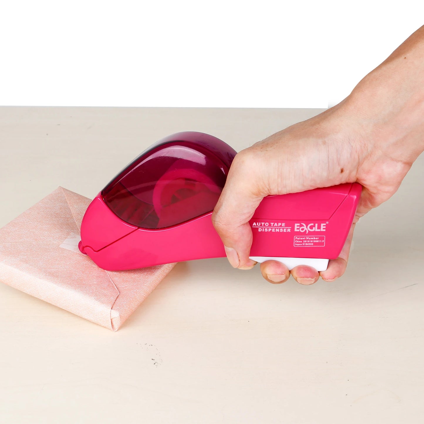 Eagle Automatic Tape Dispenser, No Battery Required, With 2 Rolls Free Tape, Suitable for Handwork, Family Gift Packaging
