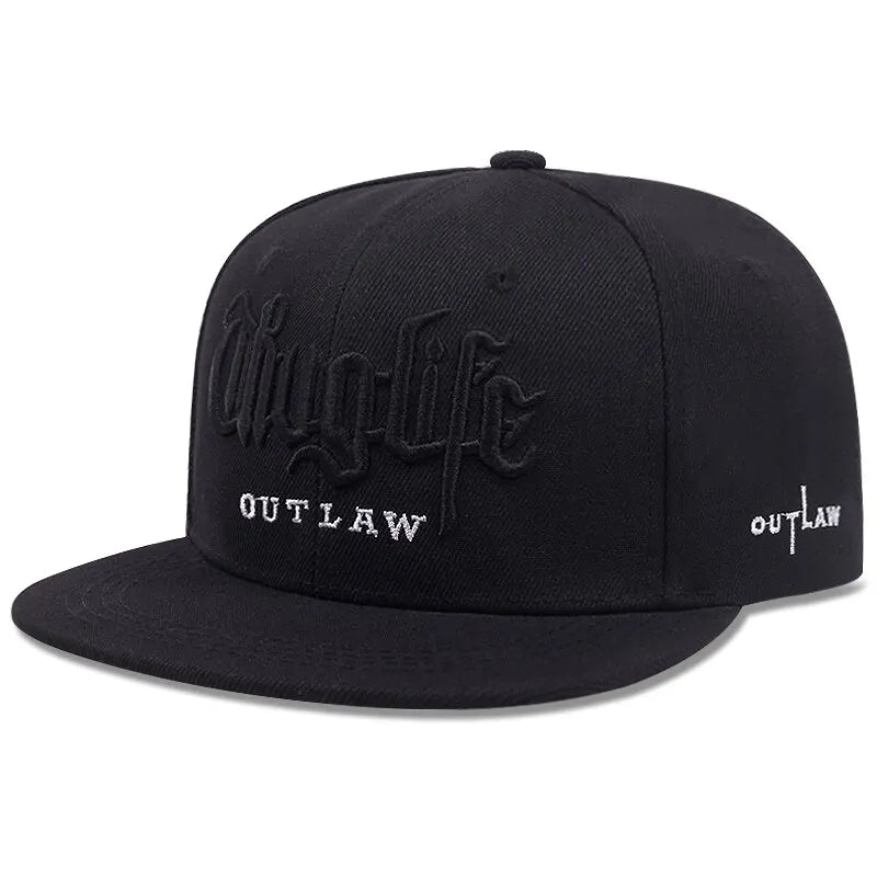1 Pcs, Fashion Fastball CAP, Thuglife Embroidery Hiphop Baseball Cap, Snapback Hat, Adult Outdoor Casual Sun, Casual Bone Adjustable