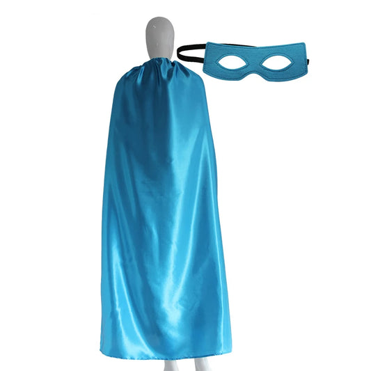 Capa de superhéroe para disfraz de adulto, para disfraz de Halloween de mujer y hombre