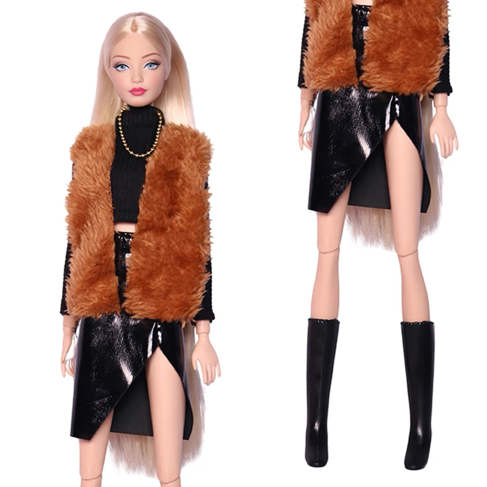 Doll Outfits For 11.5 Inch Doll, Doll Shoes, Princess 1/6 Doll Clothes, Dolls Accessories For BJD Doll Dress, DIY Gift Toy  JJ, NK
