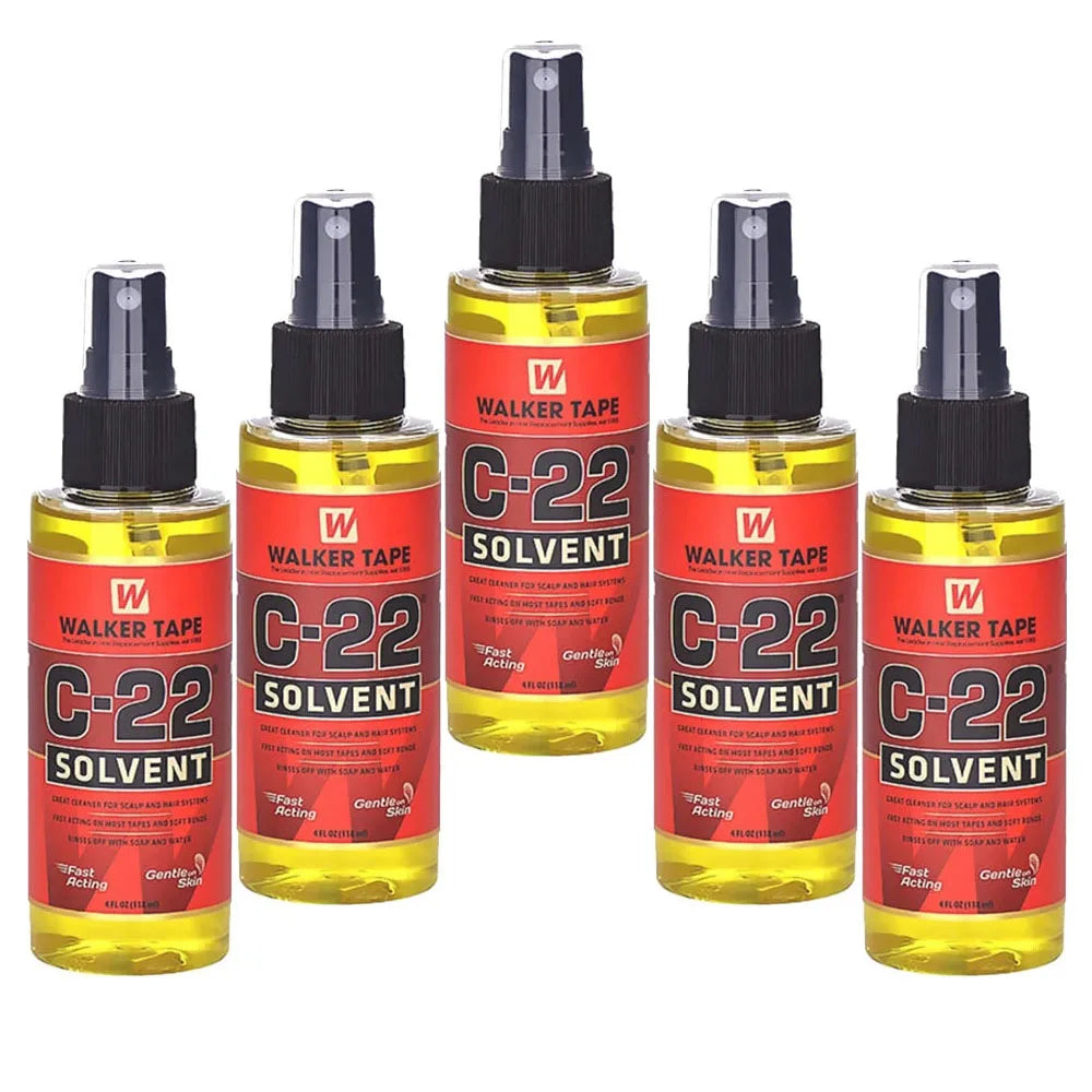 C-22/bottle Solvent Spray Remover for Lace Wigs Toupee, Adhesive Removers, Wig Glue Remover for Tape Hair Extensions