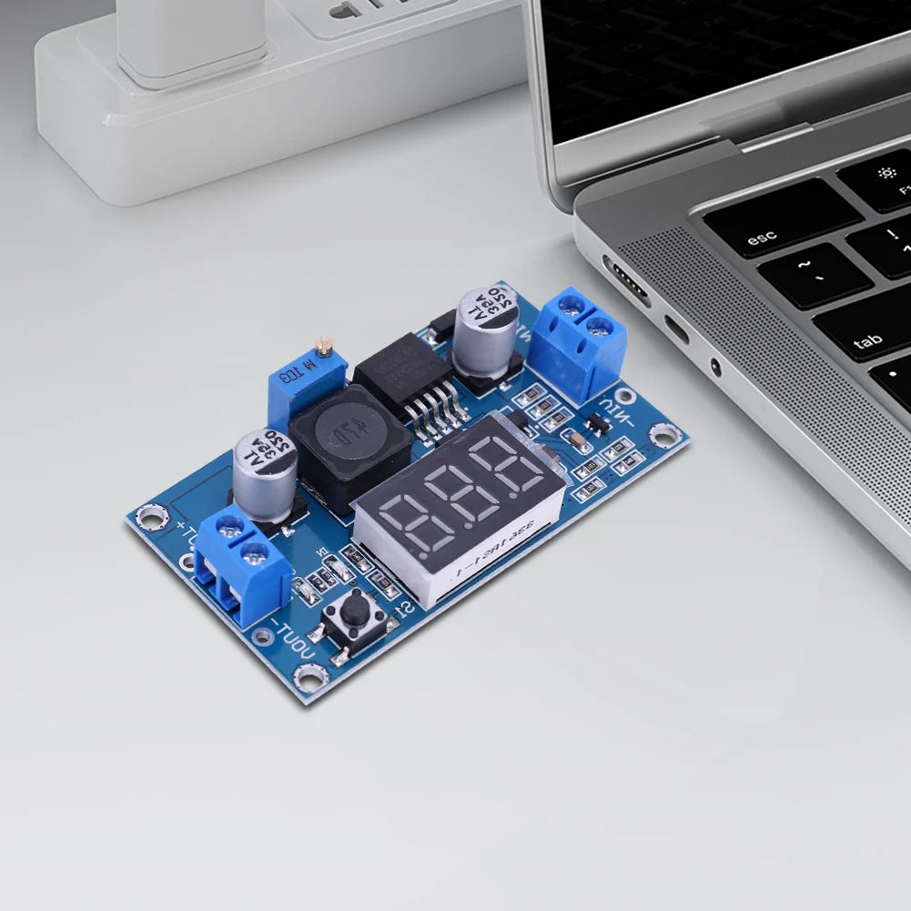 1-15 Pack, LM2596 DC-DC Adjustable Buck Converter Module, 4.75-40V to 1.25-37V Power Supply Step Down Voltage Regulator Module