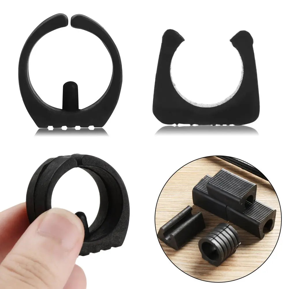 10Pcs, Chair Leg Pad, Non-slip Tube Caps, Anti-front Tilt Damper, Stool Pipe Clamp Glides, Floor Protector