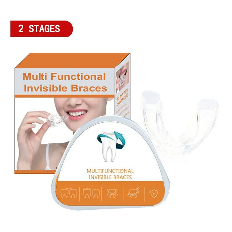 Dental Accessories, 3 Stages Dental Braces, Teeth Trainer, Alignment Mouthpiece, Tooth Orthodontic Brace Straightener For Adults
