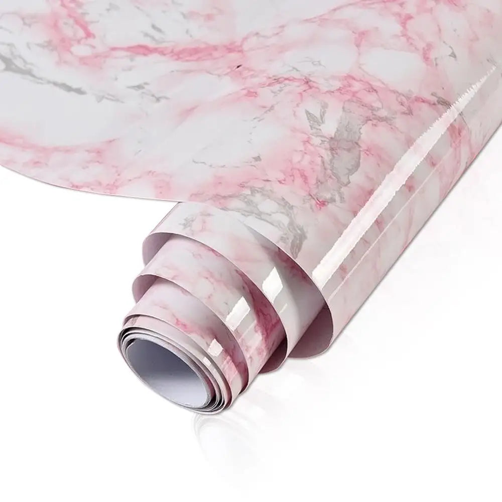 80cm Width Marble For Walls In Rolls, Vinyl Self Adhesive Waterproof Wallpaper Contact Paper, Wall Stickers Film, Kitchen Home Deco