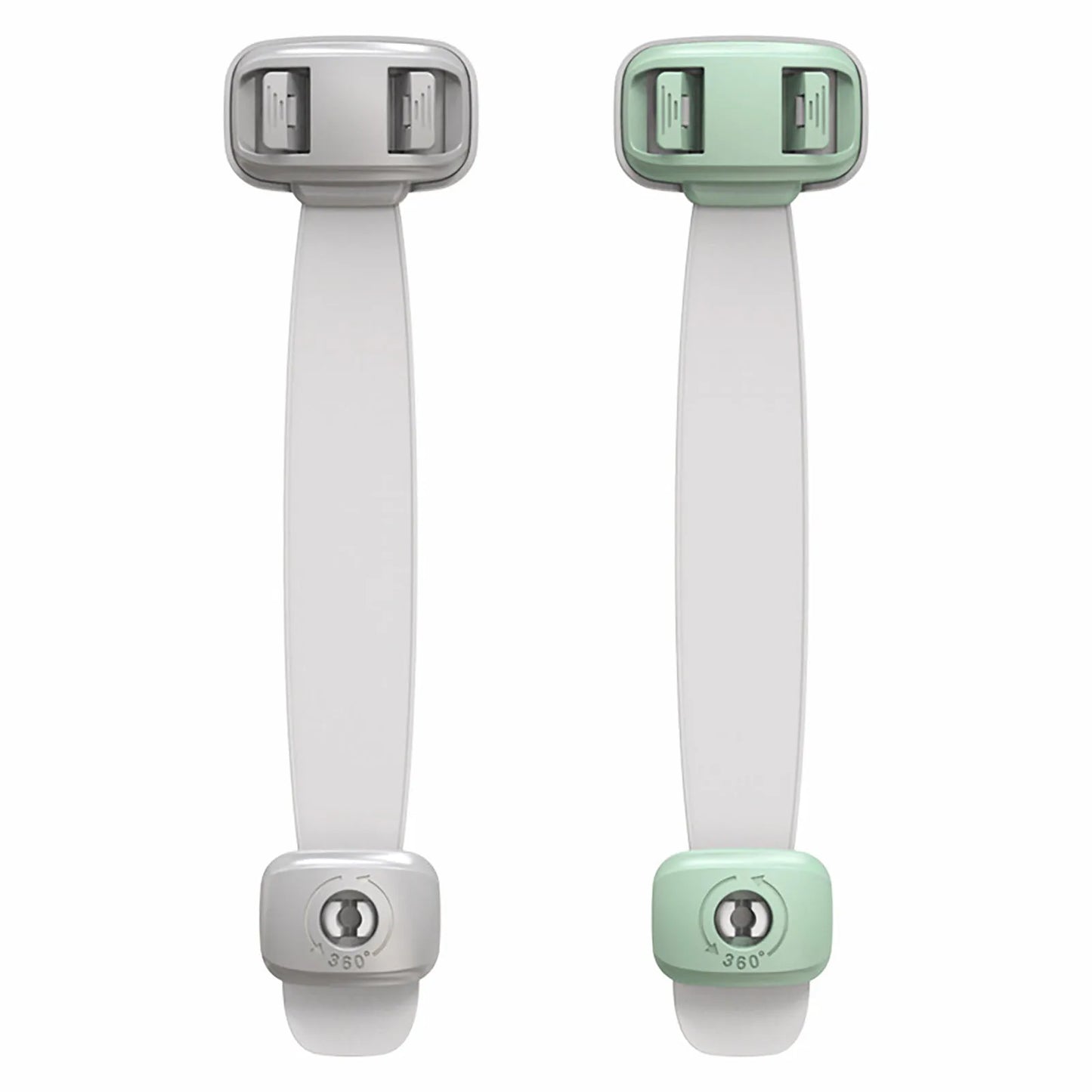 Refrigerator Door Lock, Child Kids Proof Safety Cabinet Locks, Straps, Safe Quick Baby Proofing Latches for Drawers Freezer
