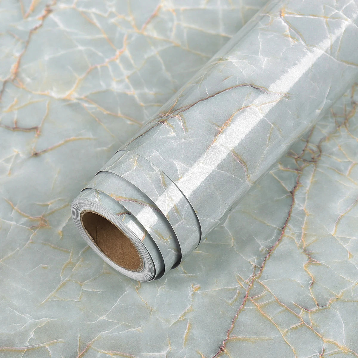 80cm Width Marble For Walls In Rolls, Vinyl Self Adhesive Waterproof Wallpaper Contact Paper, Wall Stickers Film, Kitchen Home Deco