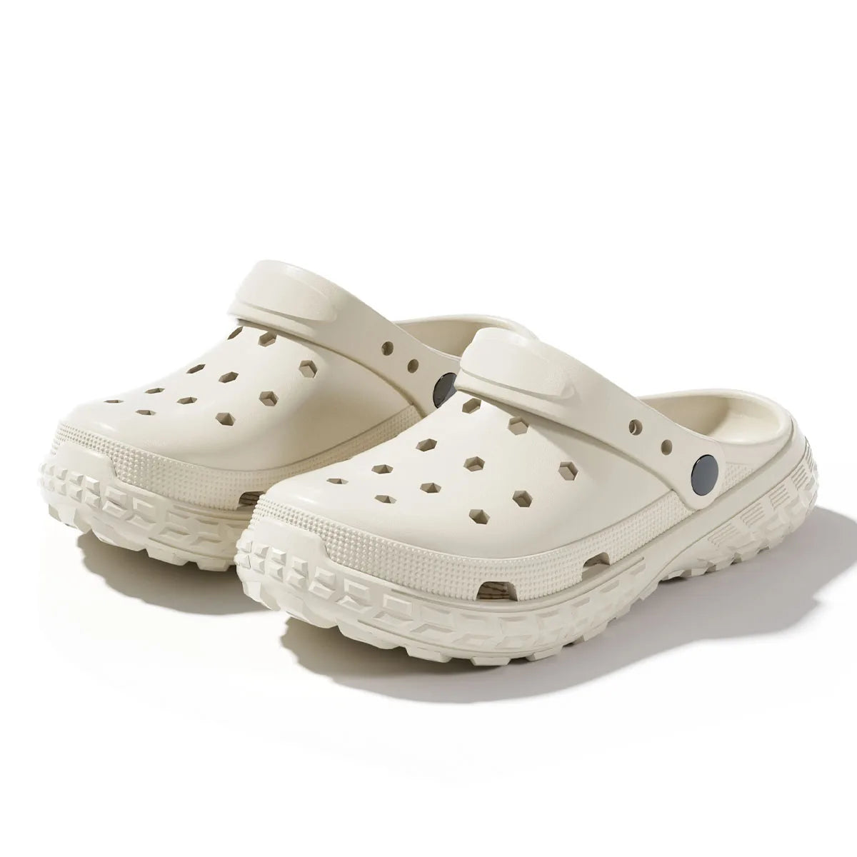 EVA Unisex Hole Shoes, Beach Thick Bottom Outdoor Slippers, Comfortable Breathable Indoor Slippers