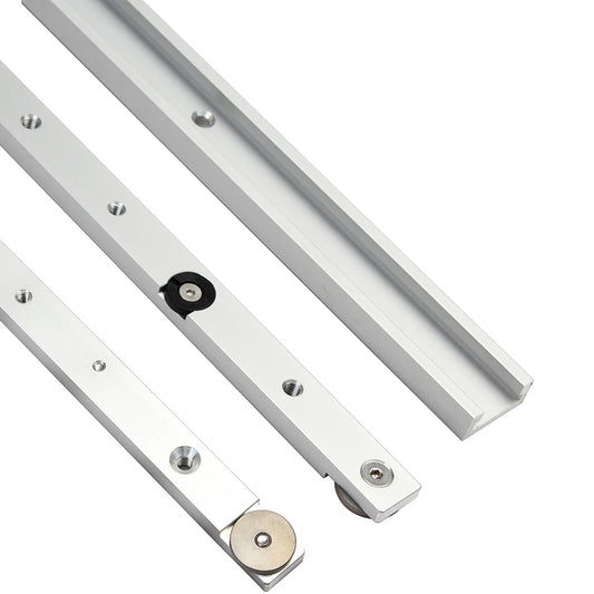 Aluminium Alloy T-Tracks Slot Miter Track and Miter Bar Slider Table Saw Miter Gauge Rod Woodworking Tool Durable in Use