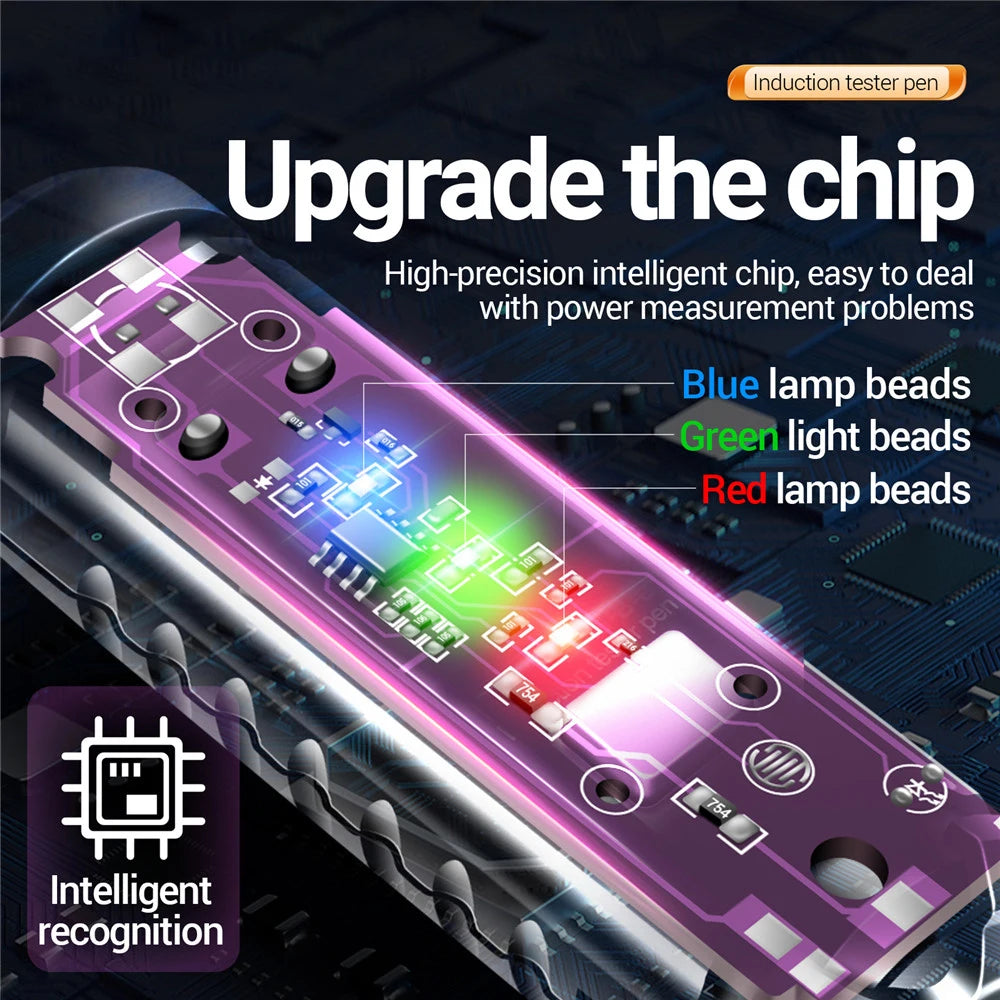 Multi-functional Electrician Screwdriver Pencil AC Non-contact Induction Test Pen, Voltage Tester, Voltage Detector Screwdriver