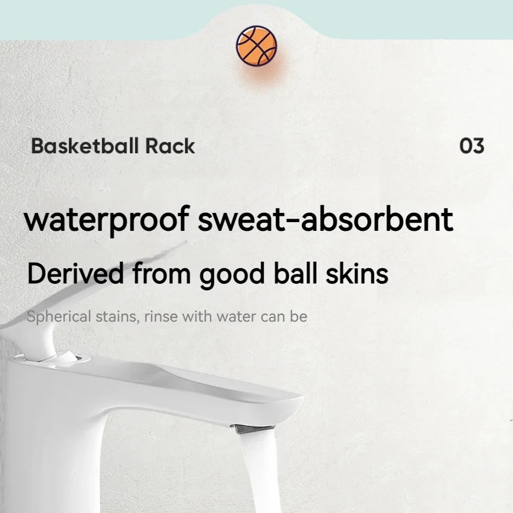 Foam Basketball, Kids Silent Basketball, Bouncing Mute Silent Ball, Bounce Squeezable Mute Bouncing Basketball