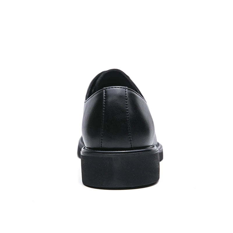 Spring Autumn Soft Sole Comfortable Casual Shoes, Men's Outdoor Hiking Travel Shoes, High End High Quality Men's Suit Dress Shoes
