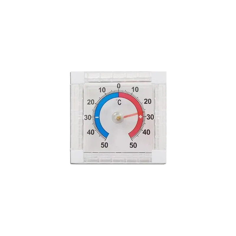 No Battery Dial Thermometer Outdoor Indoor Window Wall Temperature Thermometer -50°C~50°C Home Graduated Disc Measurement