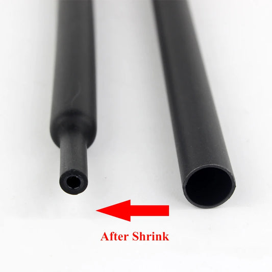 1 meter 4:1 Thermoretractile Heat Shrinkable Tubing Heat Shrink Tube With Glue Dual Wall Tubing Diameter 4 6 8 16 24 40 52 72