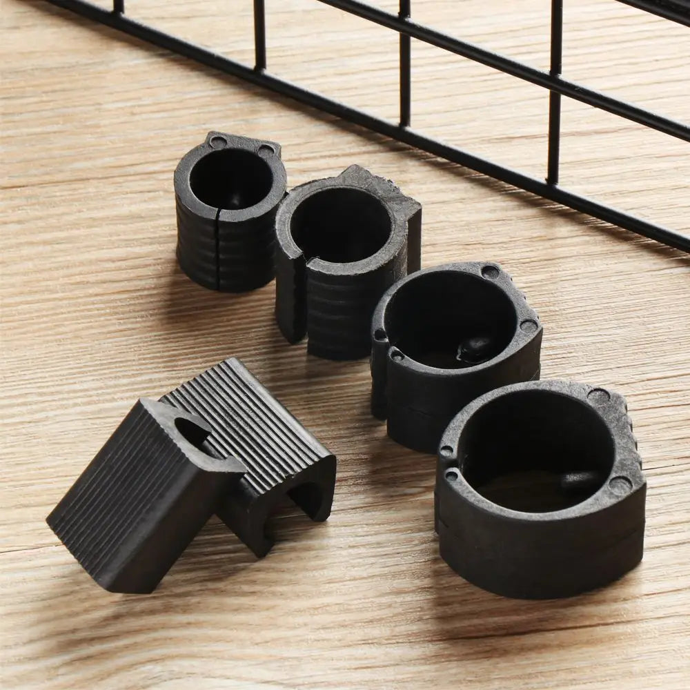 10Pcs, Chair Leg Pad, Non-slip Tube Caps, Anti-front Tilt Damper, Stool Pipe Clamp Glides, Floor Protector