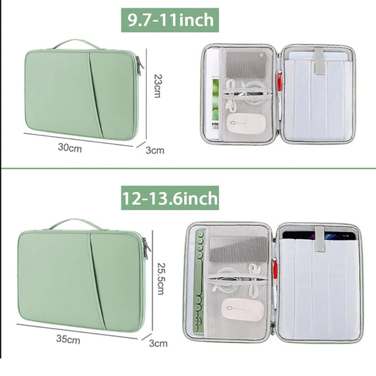 Funda tipo bolso para portátil Macbook Pro Air13 13.6 14 15 15.6 16, funda impermeable para ordenador portátil Lenovo HP Xiaomi