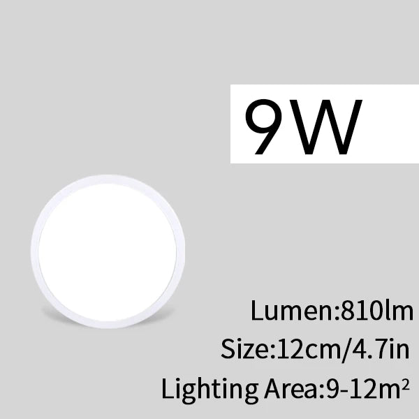 MARPOU Living Room lights LED Ceiling Lamp Ultra-thin Cold White 9W 13W 18W 24W lighting fixture Ceiling Lights Bedroom kitchen