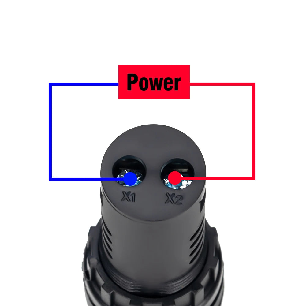 1Pc, 12V 24V 110V 220V, Flash Signal Light Red LED, Active Buzzer Beep Alarm Indicator Green Red