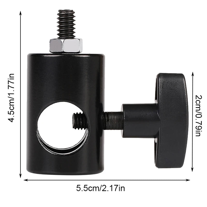 1Pcs, Camera Light Stand Thread Interface Rapid Adapter, Converter Mount Bracket For Light Stand, Photography Light Stand Adapter