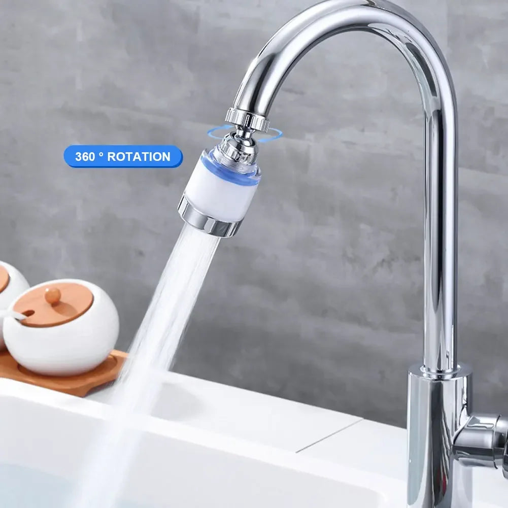 Faucet Filter Elements Water Purifier Filter, Remove Chlorine Heavy Metal Faucet Adapter, PP Cotton Filtration for Kitchen Bathroom
