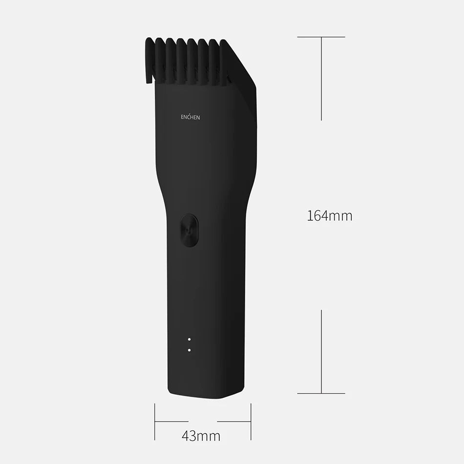 Boost Electric Hair Clipper, Professional Cordless Fast Type-C Charging Ceramic Haircut Machine, Hair Trimmer For Men Adult, ENCHEN