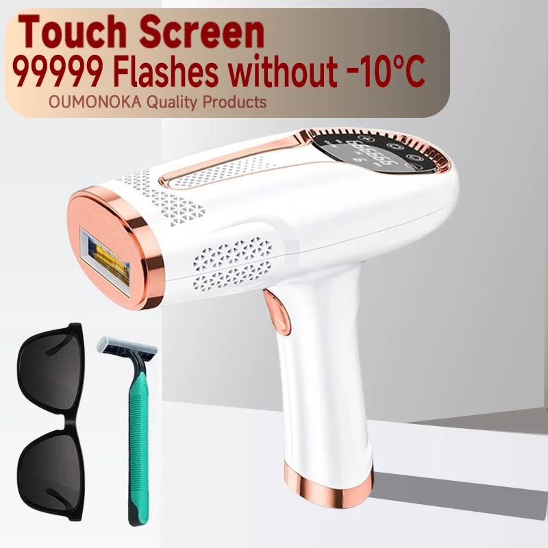 Permanent Laser Hair Removal Bikini Women's IPL Depilators Shaver Facial Hair Cutting Machine Men's Razor to Remove Hair Trimmer