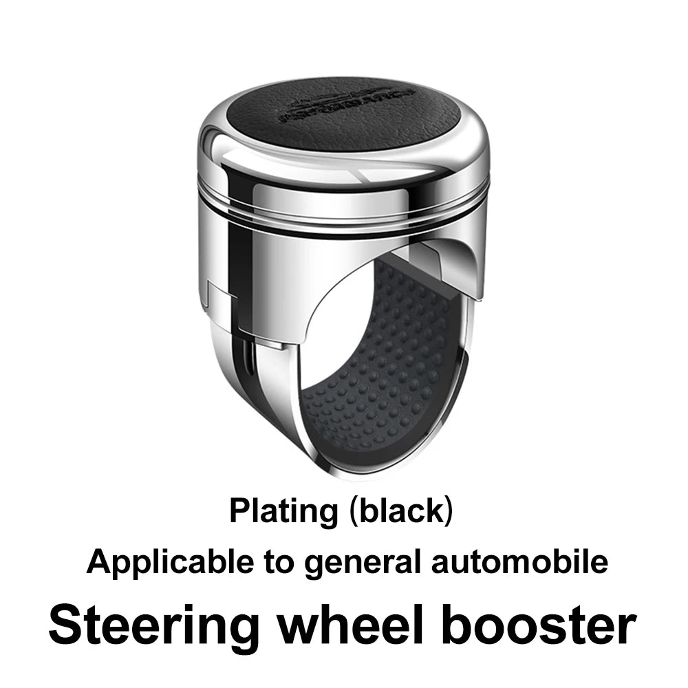 Turning Steering Wheel Booster Spinner Knob 360 Degree Rotation Metal Bearing Power Handle Ball Shaped