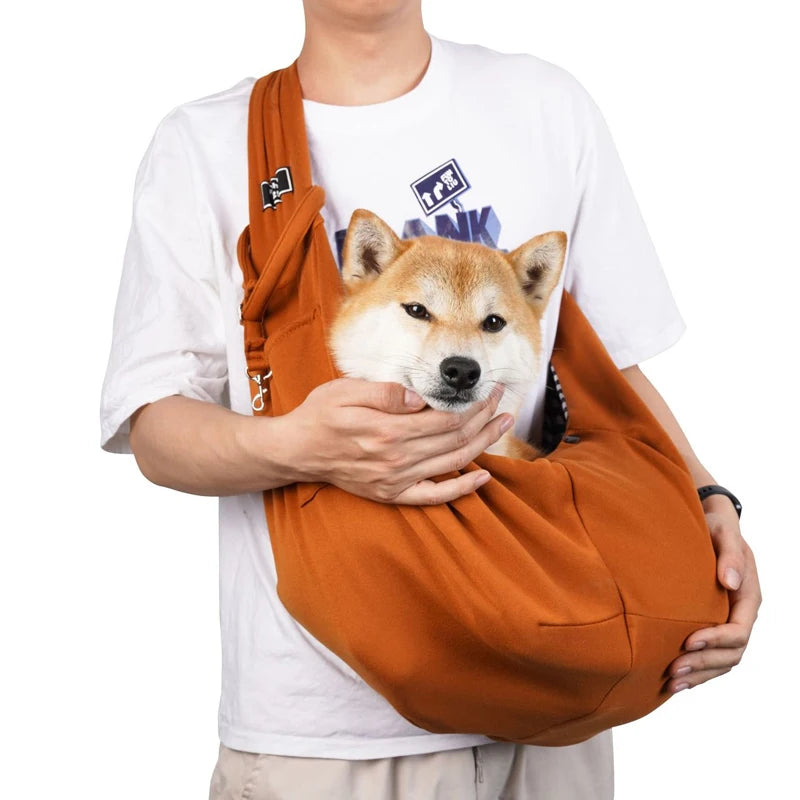 Outdoor Travel Shoulder Bags for Pets, Dog Carrier Bag, Puppy Sling Bag, Pet Carrying Supplies