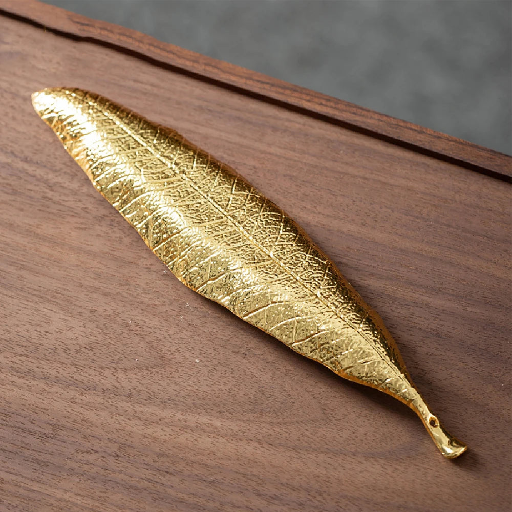 Leaf Incense Burner, Incense Ash Catcher, Incense Sticks Holder for Counters, Meditation Room, Yoga, Home, Office