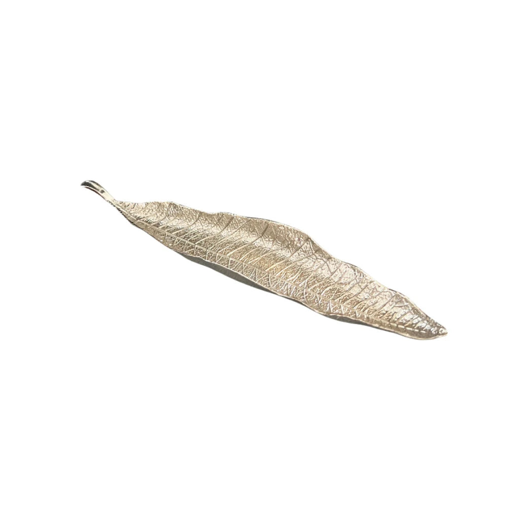 Leaf Incense Burner, Incense Ash Catcher, Incense Sticks Holder for Counters, Meditation Room, Yoga, Home, Office