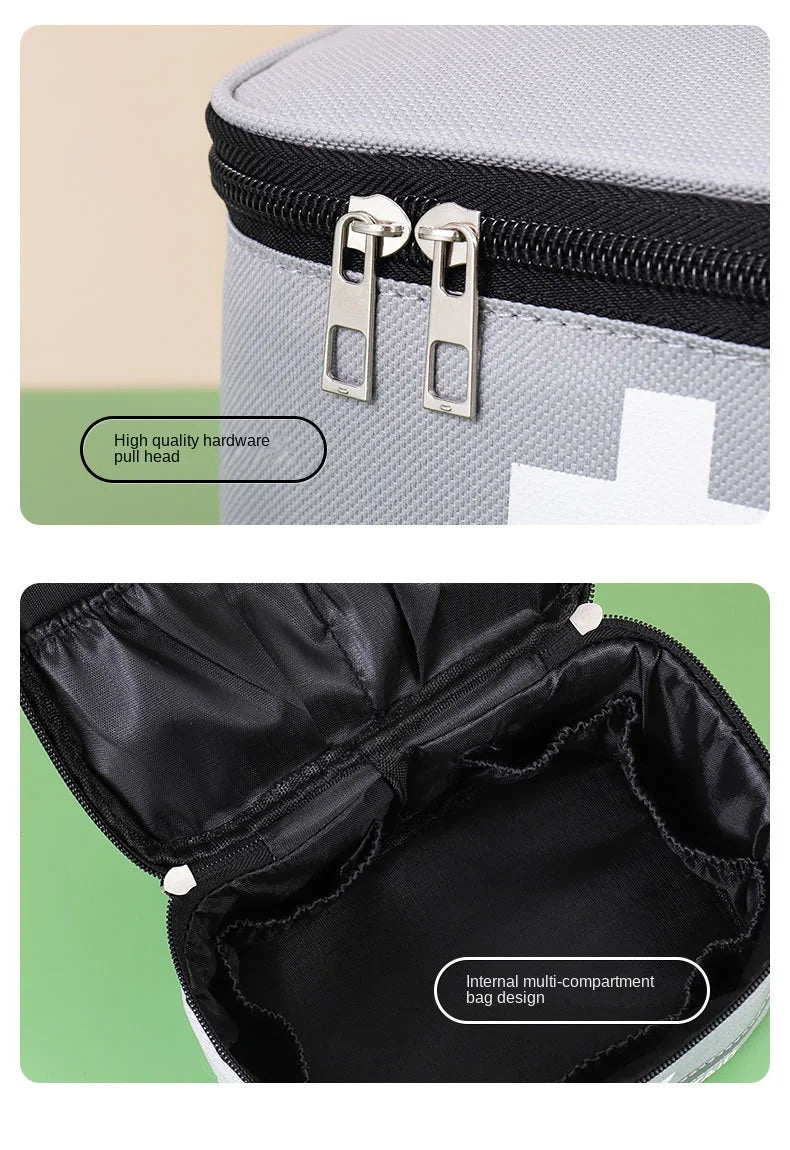 Portable First Aid Kit, Medicine Storage Bag, Outdoor Rescue Bag, Household Children's Large Capacity Medical Kit, Storage Organize