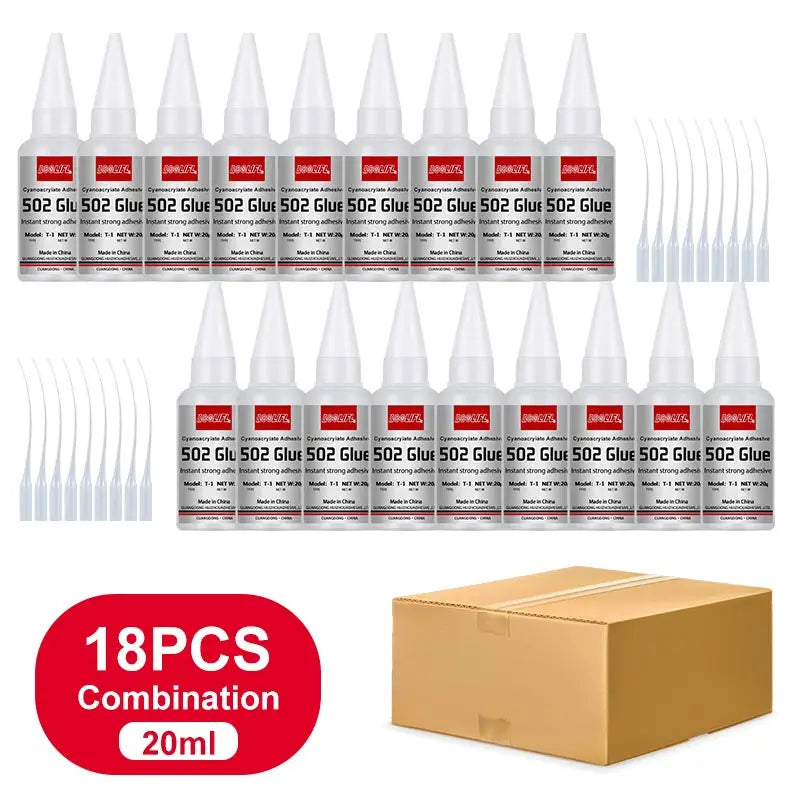 High Quality 502 Super Glue Bond, Fast Universal Glue For Toys Crafts Shoes Paper Wood Plastic, Fast Repairing, factory direct sale