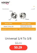 1/4" 3/8" Male Female Thread Screw, Tripod Plate Screw Mount For Camera Flash Tripod Mic, Metal Camera Accessories Mount Adapter