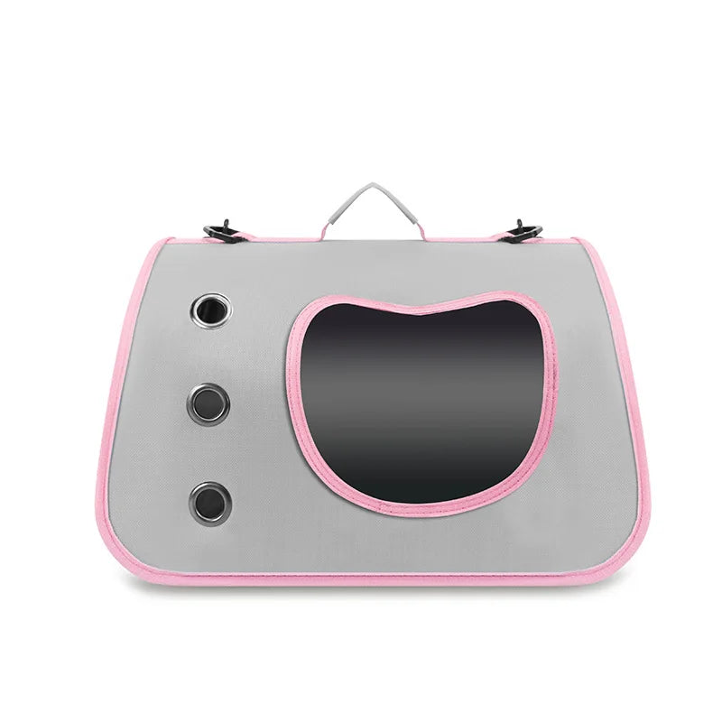 Portable Pet Carrier Bag for Small Dogs Cats, Outdoor Foldable Cat Bag, Breathable Cat Shoulder Bag, Kitten Carrying Bag